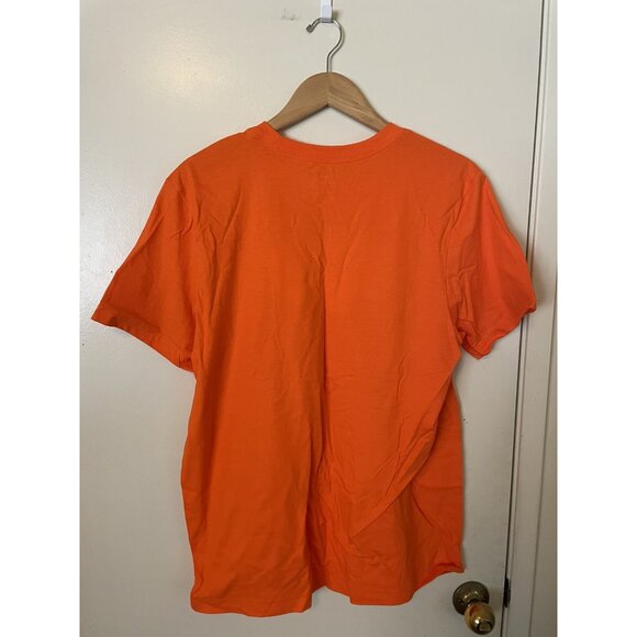 Men's Orange Oklahoma State Cowboys Essential Logo T-shirt Large - Picture 4 of 4